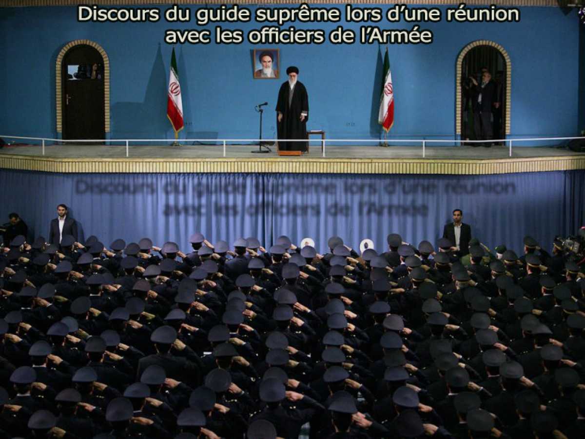Discours du Guide suprême lors d’une réunion avec les officiers de l’Armée (05/10/2013)
