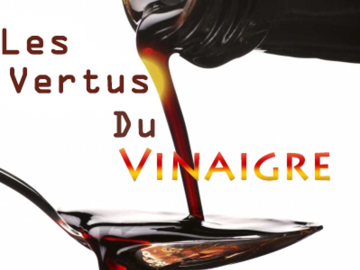 Les vertus du vinaigre