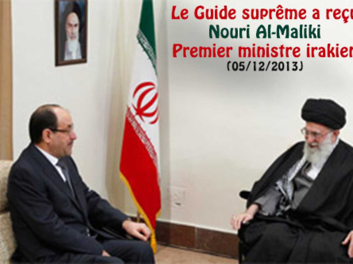 Le Guide suprême de la Révolution islamique a reçu Nouri Al-Maliki, Premier ministre irakien (05/12/2013)