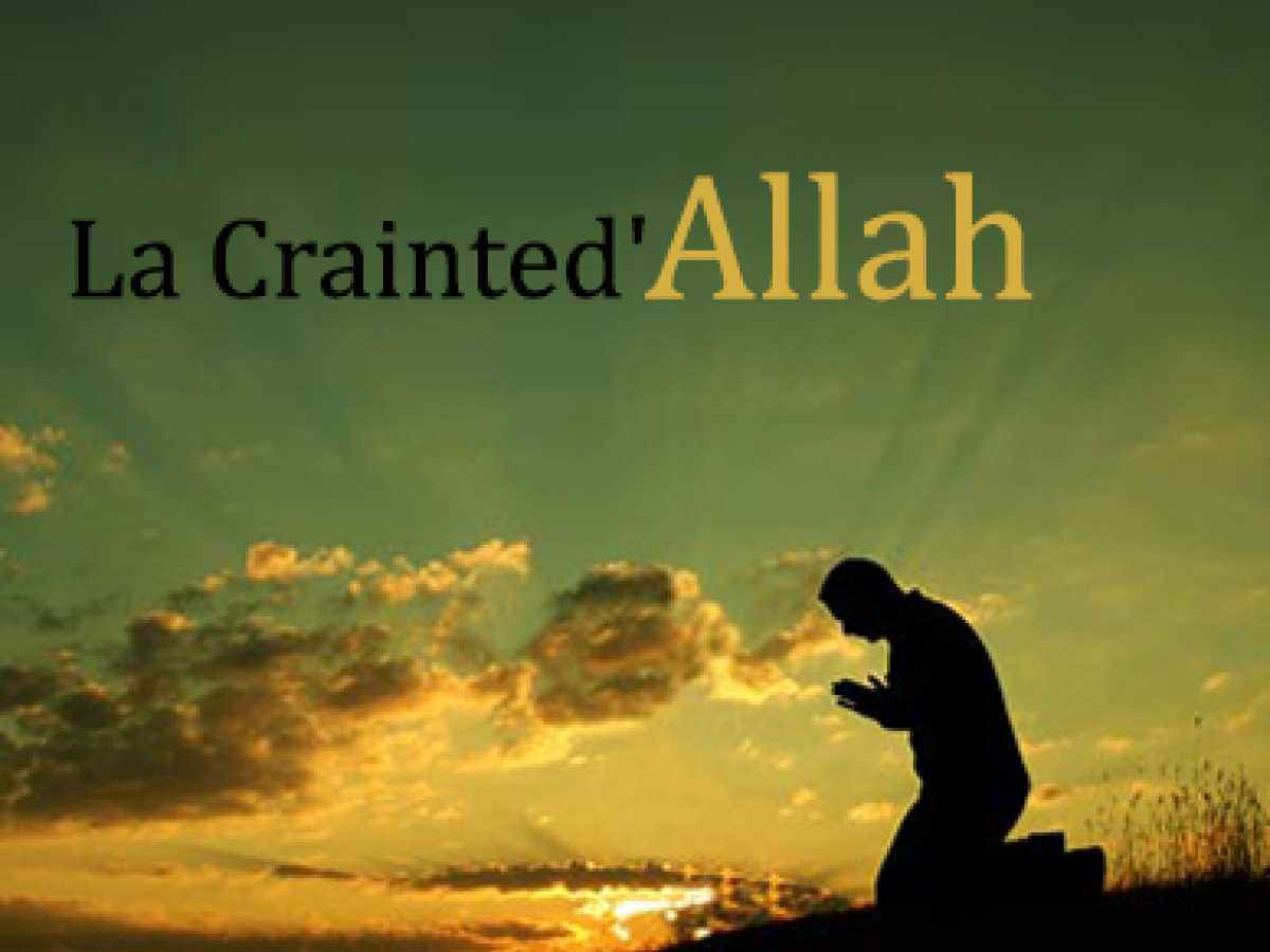 La Crainte d’Allah